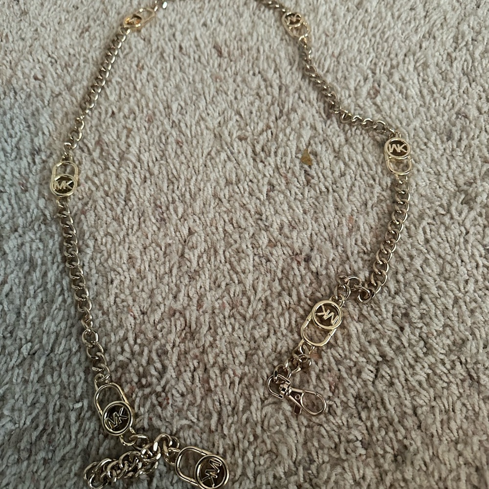 Michael Kors Gold Chain Belt